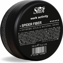 Shot Work Activity SPIDER FIBER - vláknitý vosk na vlasy s extra silnou fixáciou a prirodzeným vzhľadom, 100 ml