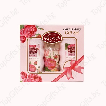 Image 1 of Комплект дамски за тяло роза
