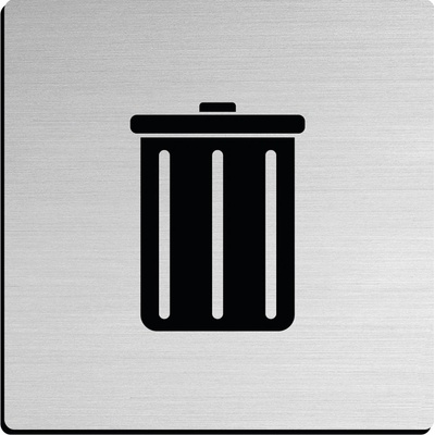 JNF - PIKTOGRAM SMETI IN.26.210 NEM - nerez matná | MP-KOVANIA.sk