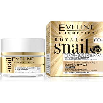 Eveline Cosmetics Royal Snail denný a nočný krém 60+ s o mladzujúcim účinkom 50 ml