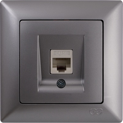 Günsan Visage КОНТАКТ rj45 КОМП. СИВ (m042133)