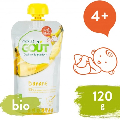 Good Gout Bio Banán 120 g
