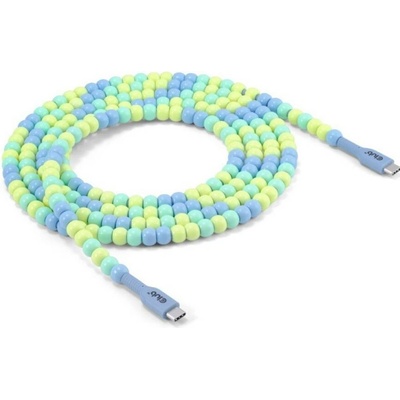 Club3D CAC-3011 USB-C® adaptér [1x USB-C® zástrčka - 1x USB-C® zástrčka] 2m modrý