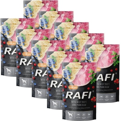RAFI Adult GF Пате с говежди трепан и свинска шунка 10 x 500 г