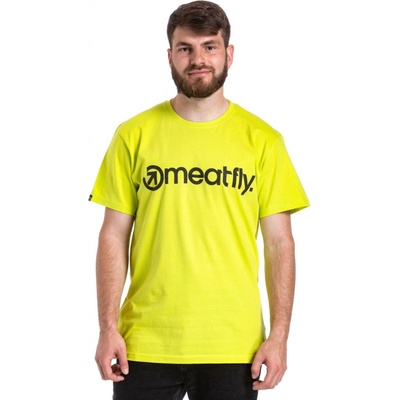 Meatfly MF Logo Safety Yellow Žlutá