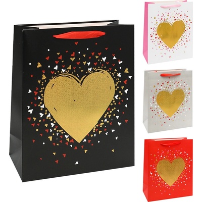 Darčeková taška Heart 26x12x32 cm