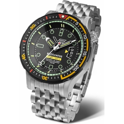 Vostok Europe NH35/511E767 strieborný oceľový náramok