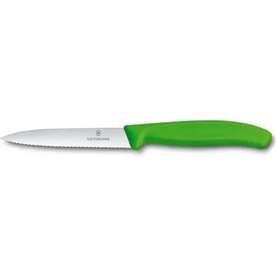 Victorinox Нож за белене Victorinox Swiss Classic 10 см. , назъбено острие, зелен (6.7736.L4)