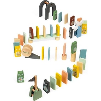 Image 1 of JANOD - Детско дървено домино - Sweet cocoon (J04404)