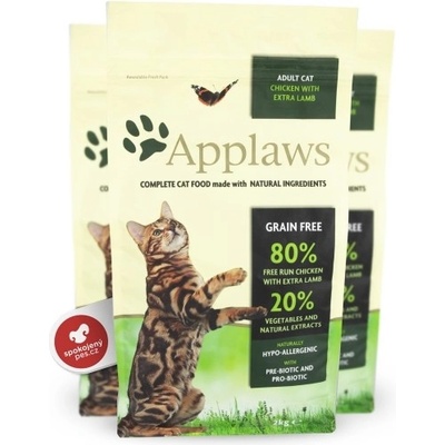 Applaws cat Adult Kuře s jehněčím 0,4 kg