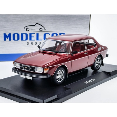 MCG Saab 99 EMS 1977 tmavě červená 1:18