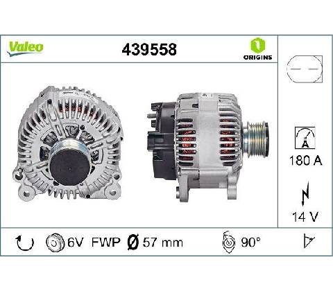 Alternátor VALEO 439558
