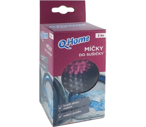 Q Home loptičky do sušičky 2 ks