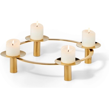 Image 1 of Philippi (Германия) Позлатен свещник philippi la serena двустранен (ph 105038)