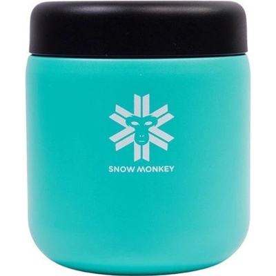 Snow Monkey Foodie Termoska na jedlo Mini tyrkysová 350 ml