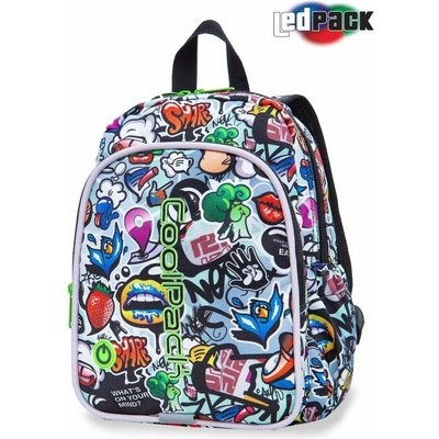 COOLPACK Светеща раница за детска градина CoolPack LED Graffiti Bobby (A23201)