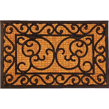 Esschert Design Best for Boots s kokosovým vláknem černá přírodní 60 x 40 cm