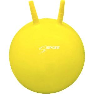 S-Sport Скачаща топка, 45 см, жълта - s-sport