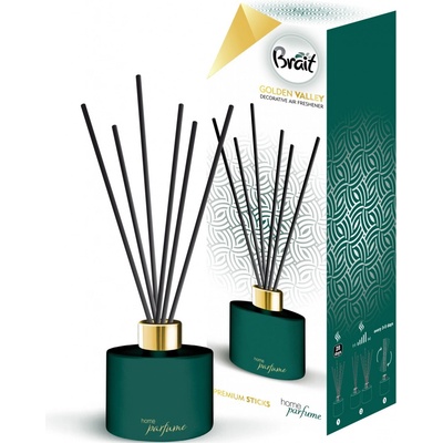 Brait vonné tyčinky Premium Golden Valley 100 ml