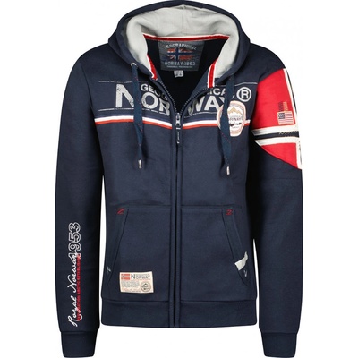 Geographical Norway mikina FAPONIE MEN NEW 100 tmavě modrá