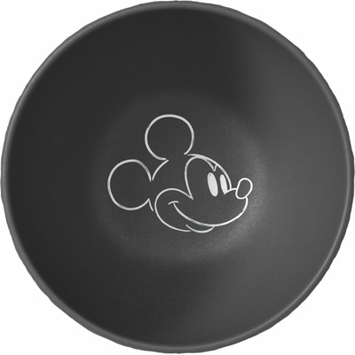 Villeroy & Boch Miska na polévku Manufacture Rock Mickey Mouse černá 14 cm