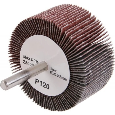 Lístkový kotouč 60x30-6mm / zrno 120