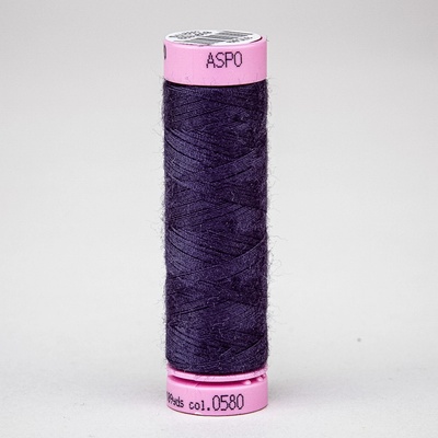 Amann Univerzální šicí nit ASPO 120 polyesterová, tmavě šedo-fialová 0580, návin 100m