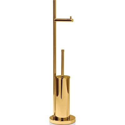 DECOR WALTHER Поставка за тоалетна хартия и тоалетна четка Decor Walther злато (0800220)