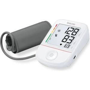 Beurer BM 38 - апарат за кръвно налягане за ръка, Scan & Save, USB-C, маншет 22-42 cm - бял