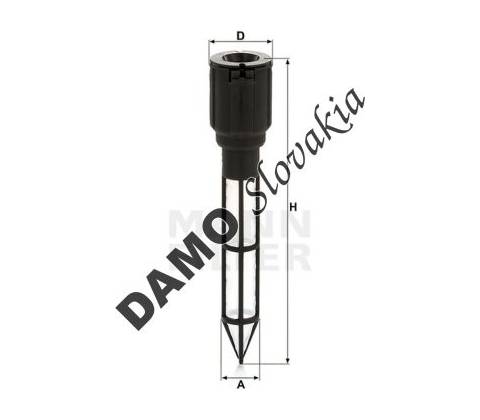 MANN FILTER Filter močoviny MANN FILTER U 5010