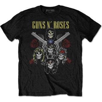 Guns N' Roses Риза Pistols & Roses Unisex Black M (GNRTS89MB02)