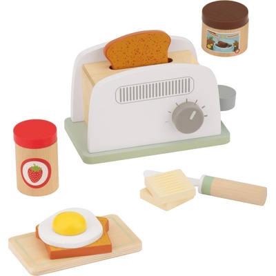 Lupilu Dřevěná sada nádobí a pomůcek do kuchyně (topinkovač) – Zboží Dáma