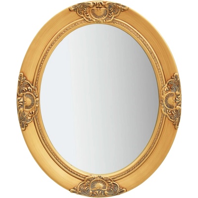 vidaXL Стенно огледало, бароков стил, 50x60 см, златисто (320349)
