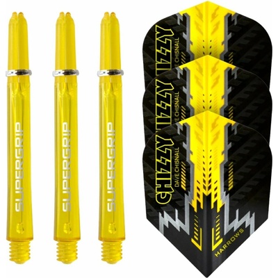Letky a násadky na šípky Harrows Twin Pack Chizzy