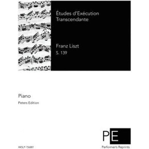 Études d'Exécution Transcendante | Franz Liszt (ISBN: 9781512115475)