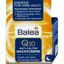 Balea Q10 noční pleťový krém proti vráskám 50 ml