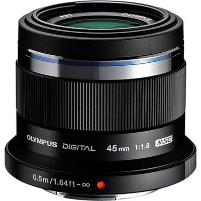 Olympus M.Zuiko Digital 45mm f/1.8, čierny