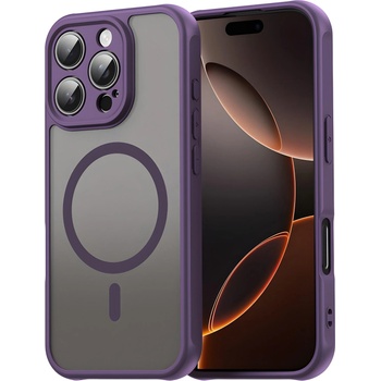 Techsuit Калъф Techsuit HaloFrost II MagSafe за Apple iPhone 11 - Лилав KP38102 (38102)