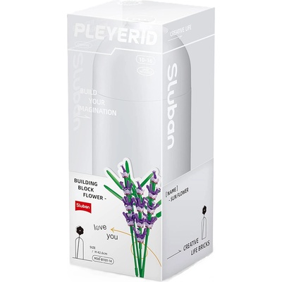 Sluban Конструктор Sluban Pleyerid - Лавандула, 242 части (M38-B1101-14)