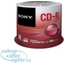Sony CD-R 700MB 48x, spindle, 50ks (50CDQ80SP)
