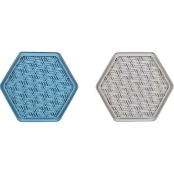 Flamingo Lízacia podložka Jelly hexagon 24 x 21 cm