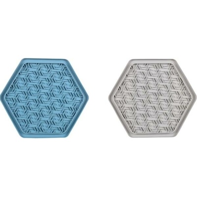 Flamingo Lízacia podložka Jelly hexagon 24 x 21 cm