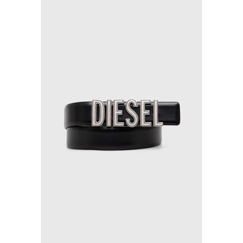 Diesel Кожен колан Diesel B-DIESEL RIVETS BELT дамски в черно X09790. P6364 (X09790.P6364)