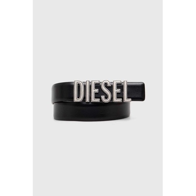 Diesel Кожен колан Diesel B-DIESEL RIVETS BELT дамски в черно X09790. P6364 (X09790.P6364)