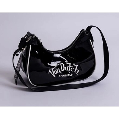 Von Dutch malá kabelka Amy baguette Imi Patent Black
