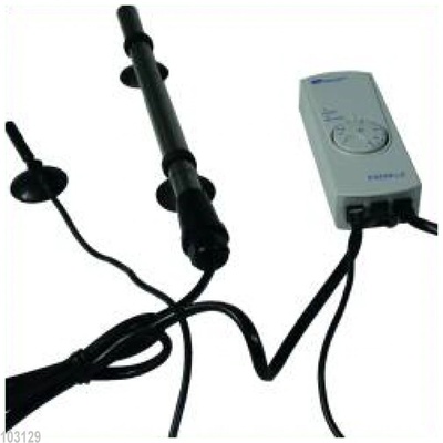 Стъклен нагревател с термостат 300w