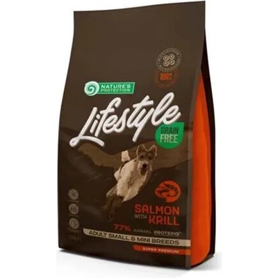 Natures P Lifestyle pes dospělý malá a mini plemena losos & krill 1,5 kg