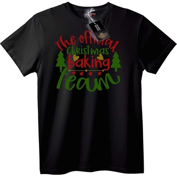 NOONEBRAND Тениска Официален Коледен Готварски Отбор - 4XL, Black