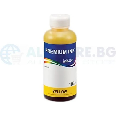INKTEC Бутилка с мастило INKTEC за Epson T0824, Stylus Photo R285/R270/ R290/ R390/ RX590/ P50, 100 ml, Жълт (INKTEC-EPS-009-10-100Y)