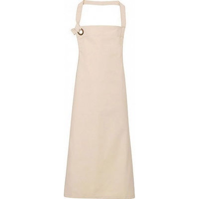 Premier Workwear Dlouhá odolná zástěra z těžké bavlny s kovovým očkem na uzlu Přírodní PW130